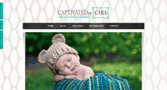 Desktop Screenshot of captivatedbycara.com
